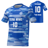 Flight Jersey Glitch - Royal Blue